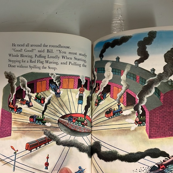 LIKE NEW Vintage 1996 A Little Golden Book Tootle hardcover book - Picture 7 of 9